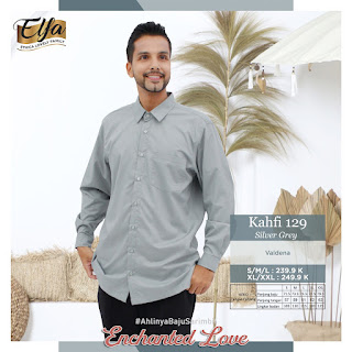 Kahfi 129 Silver Grey