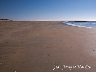 Vast beach in Andalusia