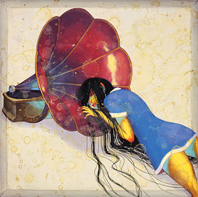 Japanese artist Fuco Ueda's ethereal paintings reviewed by Yellowmenace