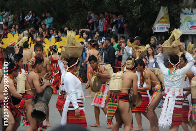Baguio City, Philippines, Flower Festival, Celebration, Ethnic Dance, Dancing, Party, Street Dancing, Parade, Panagbenga Festival, 2013, Flowers, People, Huge Crowd, Tourist