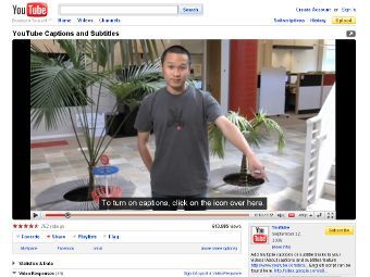 YouTube Captions