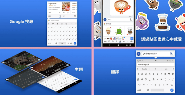 Google 鍵盤可直接搜尋、翻譯等多項功能