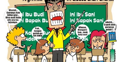 Gambar-gambar Karikatur Pendidikan Terbaru Unik dan Lucu 