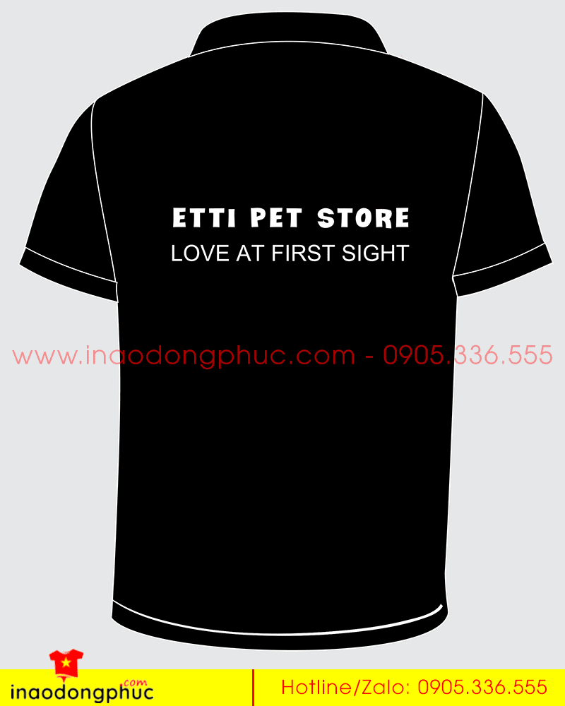 In áo phông Cửa hàng ETTI PET Store