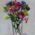 Susan's Bouquet, Floral Paintings by Arizona Artist Amy Whitehouse