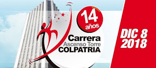 Carrera Ascenso Torre Colpatria 2018 Bogotá
