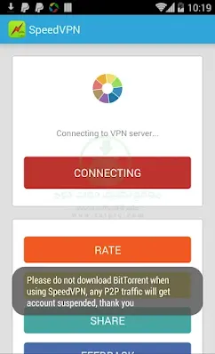 اتصال برنامج SpeedVPN اسرع برنامج VPN مجاني