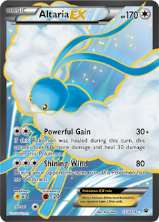 Altaria Fates Collide Pokemon Card