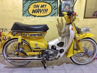 Dijual Honda C70 tahun 76 lengkap