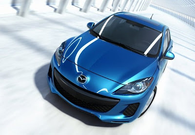 2012-Mazda-3-Front-Top-View-Blue-Color
