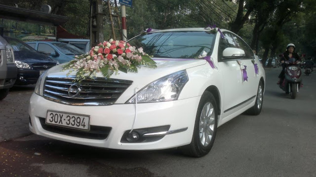 Xe cưới Nissan Teana