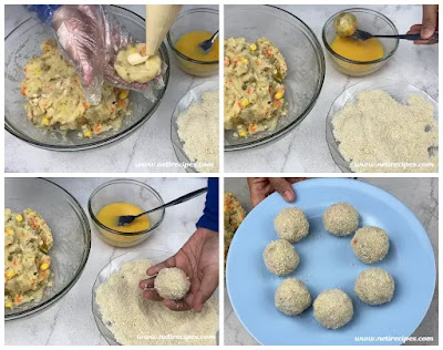 Resep Bola Kentang Isi Keju Lumer Resep Neti