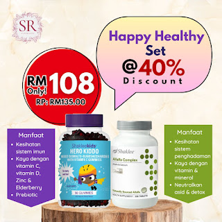 Promosi Shaklee Hero Kiddo & Alfalfa