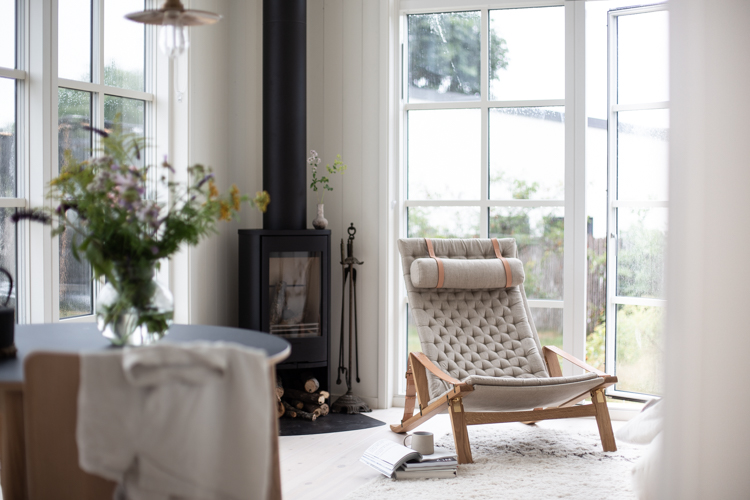 Bringing the Hygge: A New Danish Armchair in Our Little Cabin