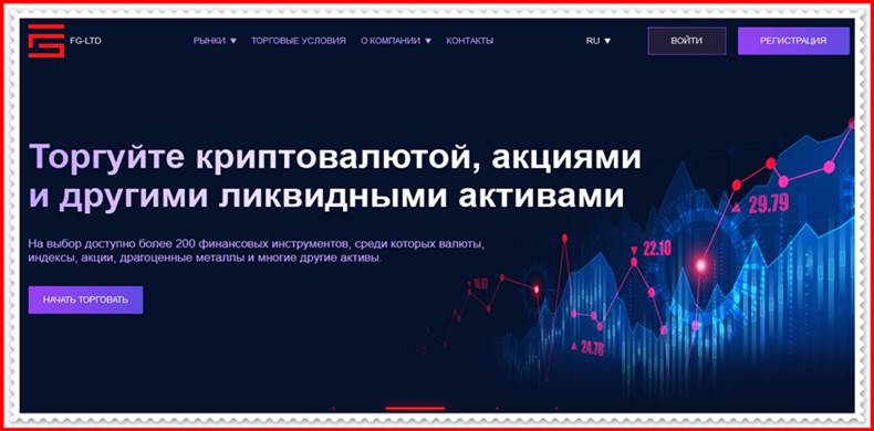 Мошеннический сайт fg-ltd.com – Отзывы, развод! Компания FG-Ltd мошенники