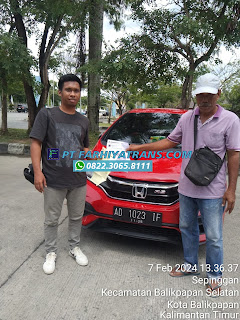 Kirim mobil Honda Jazz  dari Surabaya tujuan ke Balikpapan dgn kapal roro estimasi pengiriman 2 hari.