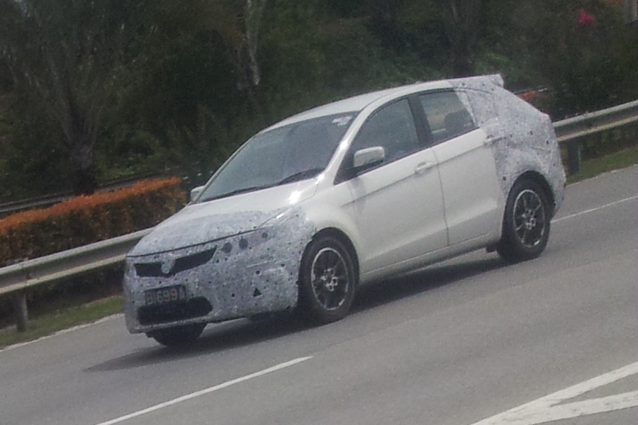 ASIAN AUTO DIGEST: Proton Preve Hatchback P3-22A Spy In ...