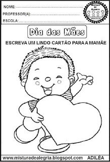 Gênero textual, cartão para a mamãe