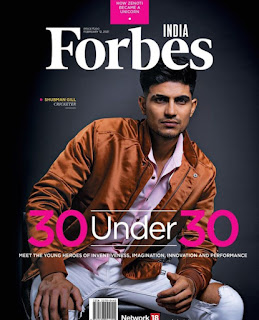 shubman gill forbes