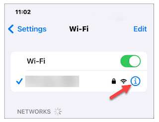 Melupakan Wifi Tersambung di iPhone