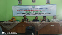 Pemerintah Desa Puser Gelar Musyawarah Desa Bahas RPJMDesa 2020-2025