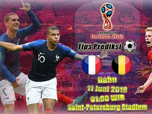 Prediksi Prancis Vs Belgia 11 Juli 2018