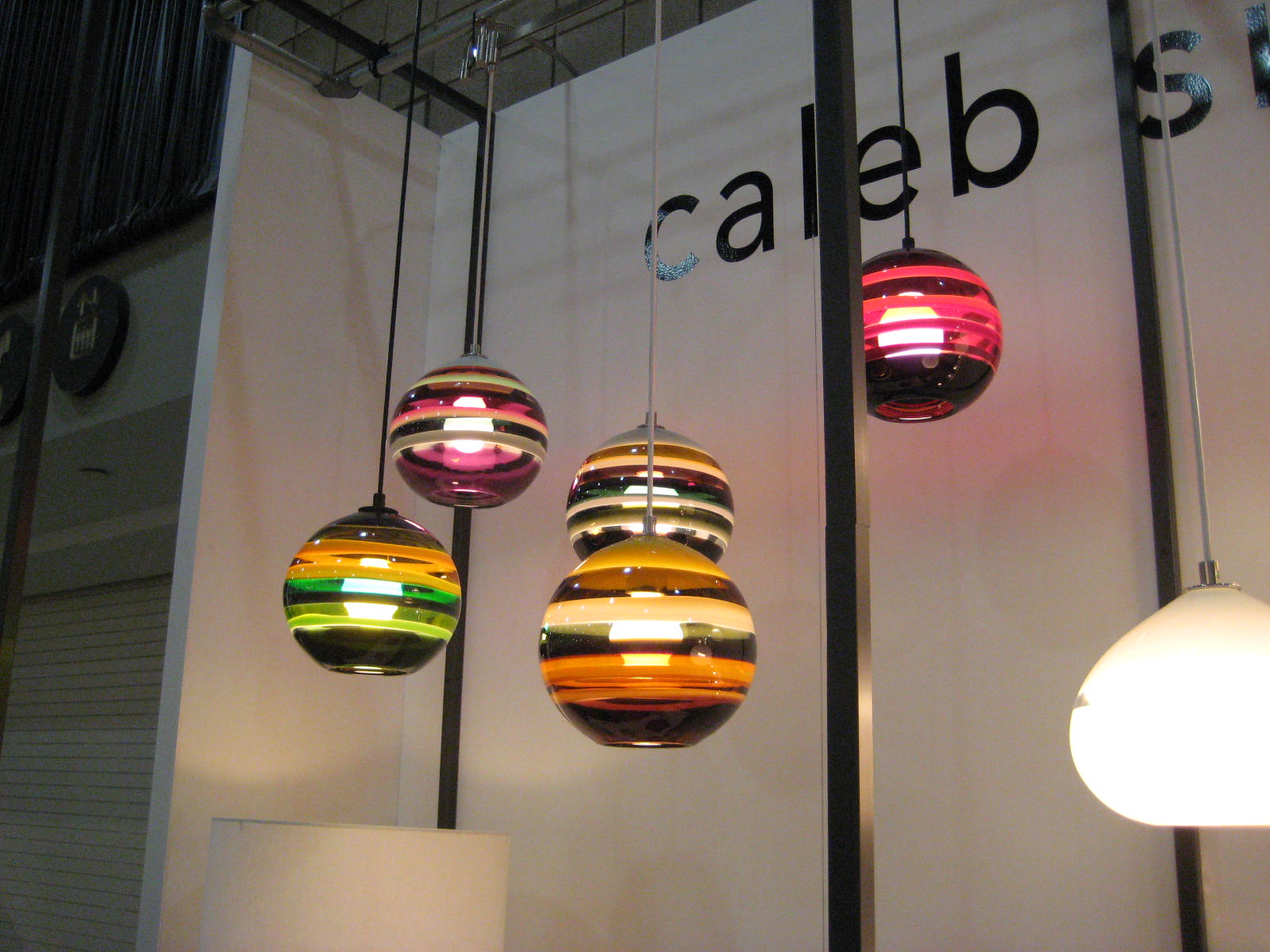 Color out of California: Custom glass pendants and home accessories ...
