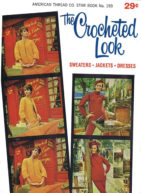 The Vintage Pattern Files: Free 1960's Crochet Booklet - The Crocheted Look