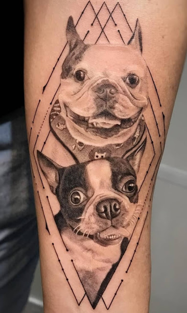 130 incríveis tatuagens de cachorro para inspirar vocês!