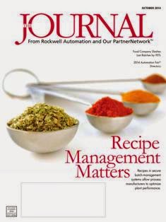 The Journal from Rockwell Automation and our Partners 2014-05 - October 2014 | TRUE PDF | Bimestrale | Professionisti | Automazione | Elettronica | Tecnologia
The Journal from Rockwell Automation and Our Partners is a bimonthly magazine designed to educate engineers about leading-edge industrial automation methods, trends and technologies including products and services from Rockwell Automation, as well as technology, services and solutions from the company's strategic partners.
The electronic-only newsletters feature articles about compliance, networking technology, electrical systems, white paper alerts and video showcases.