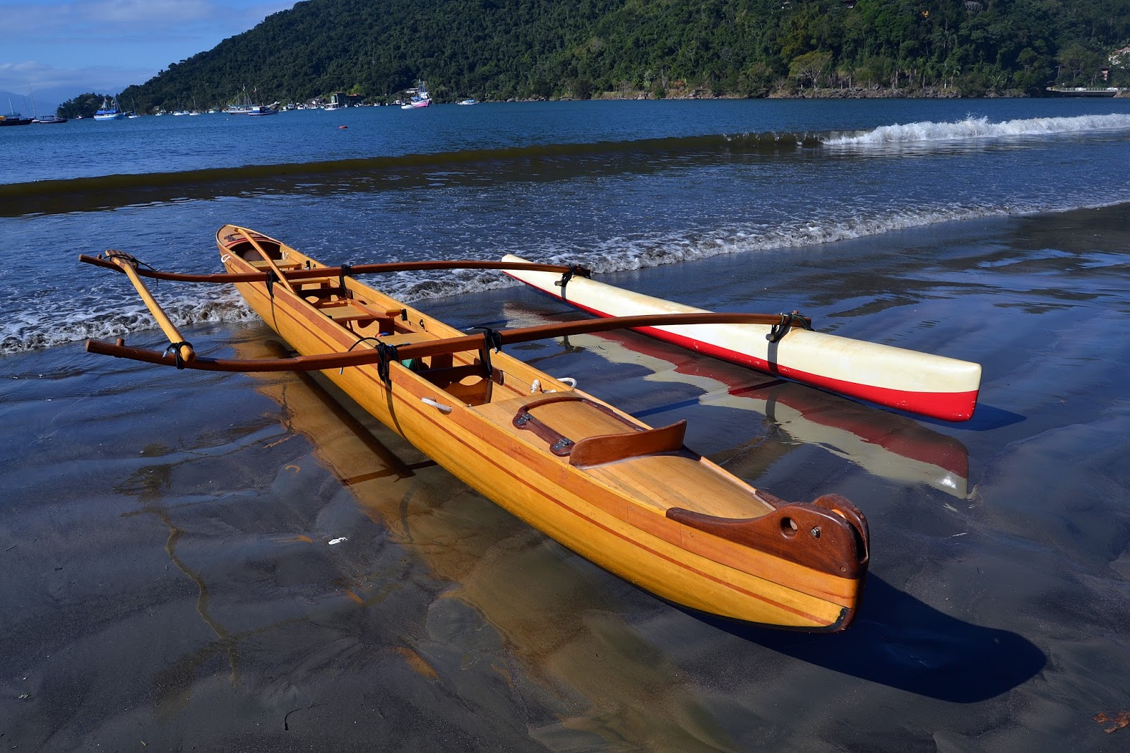 Outrigger Sailing Canoes