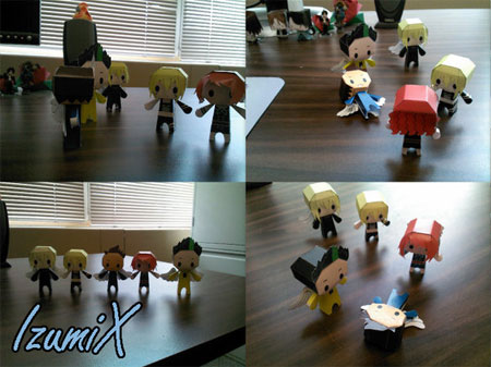 Dance Central Papercraft