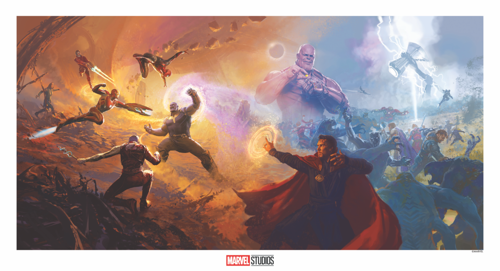 The Blot Says Nycc Exclusive Marvel Cinematic Universe Concept Art Prints By Ryan Meinerding Andy Park Grey Matter Art