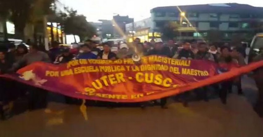 SUTER Cusco reinició huelga en demanda de incremento de sueldos a 1 UIT