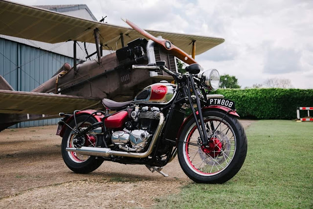 Triumph Bobber By Pure Triumph Wellingborough Hell Kustom