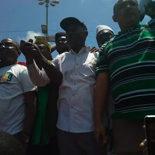 Guinée: Conakry, manifestation contre la hausse du prix du carburant à la pompe par les Forces Sociales de Guinée 2