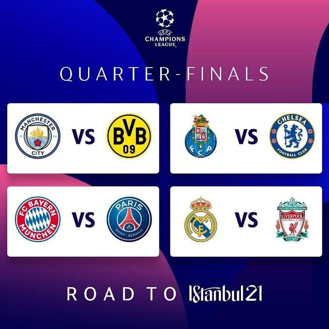 Uefa Champions Quarter Finals highlights 
