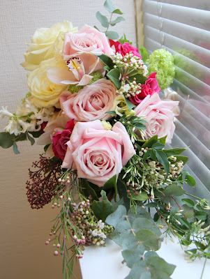 Romantic Vintage Spring Wedding Bouquet