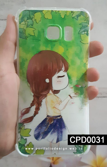 Casing Handphone Karakter Kartun Cute Girl CPD0031