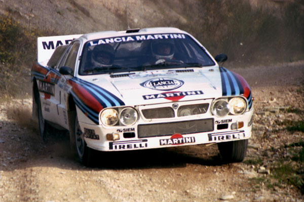 Lancia Rally 037 22 vit rias Antibes F Carlo CaponeSergio Cresto