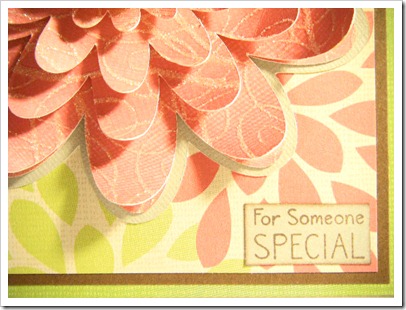 PEACHY MOMS DAY FLOWER CARD 3