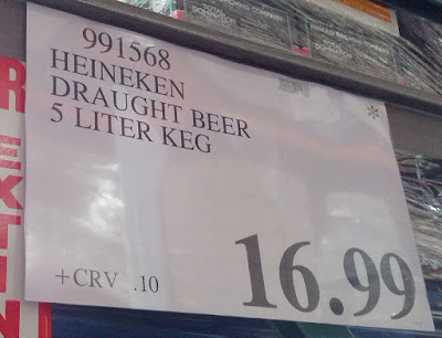 Deal for the Heinekeg at Costco