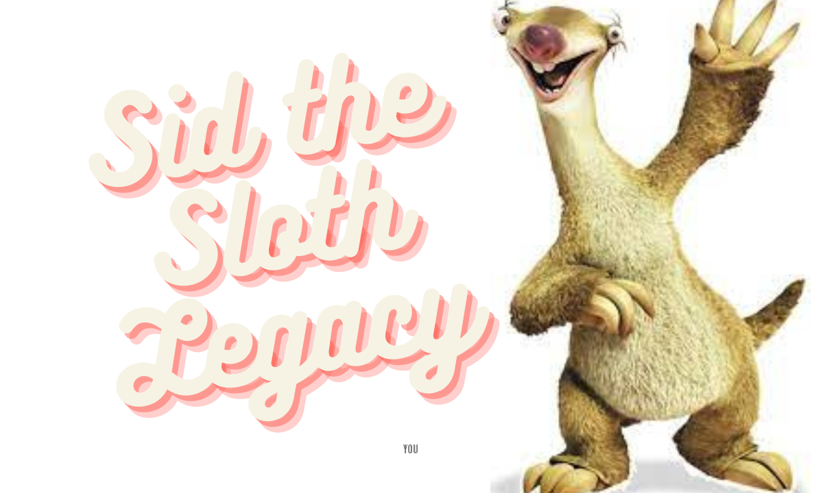 Sid the Sloth is voiced by the talented actor John Leguizamo.