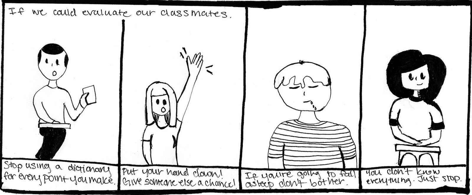 EMJF Comic: Class Evaluations