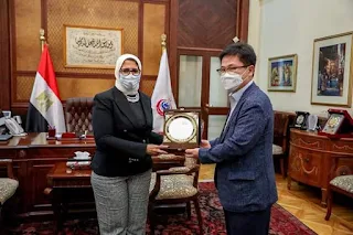 وزيرة الصحة تستقبل سفير كوريا الجنوبية لدى مصر