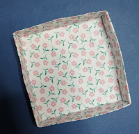 caja no desplegable origami