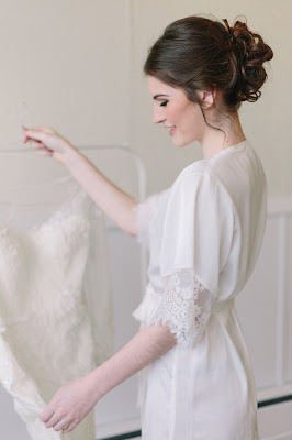 Intimate Toronto Wedding, By Catalfo Bridal Wear, By Catalfo Wedding Robes