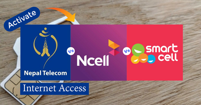 How to Activate Mobile Internet Access in Ncell, NTC And Smart Cell Sim