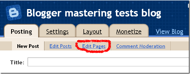 create-edit-pages-blogger-blogspot