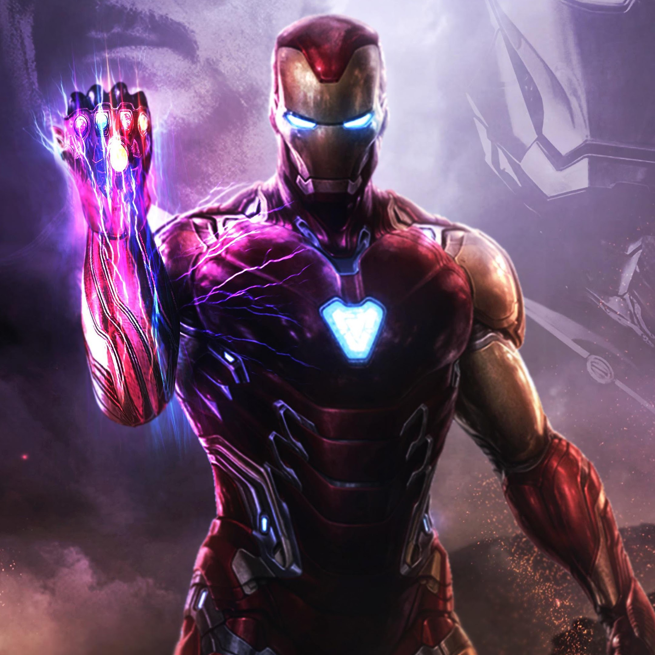 Avengers Endgame  Iron  Man  Infinity Stones 4K  161 